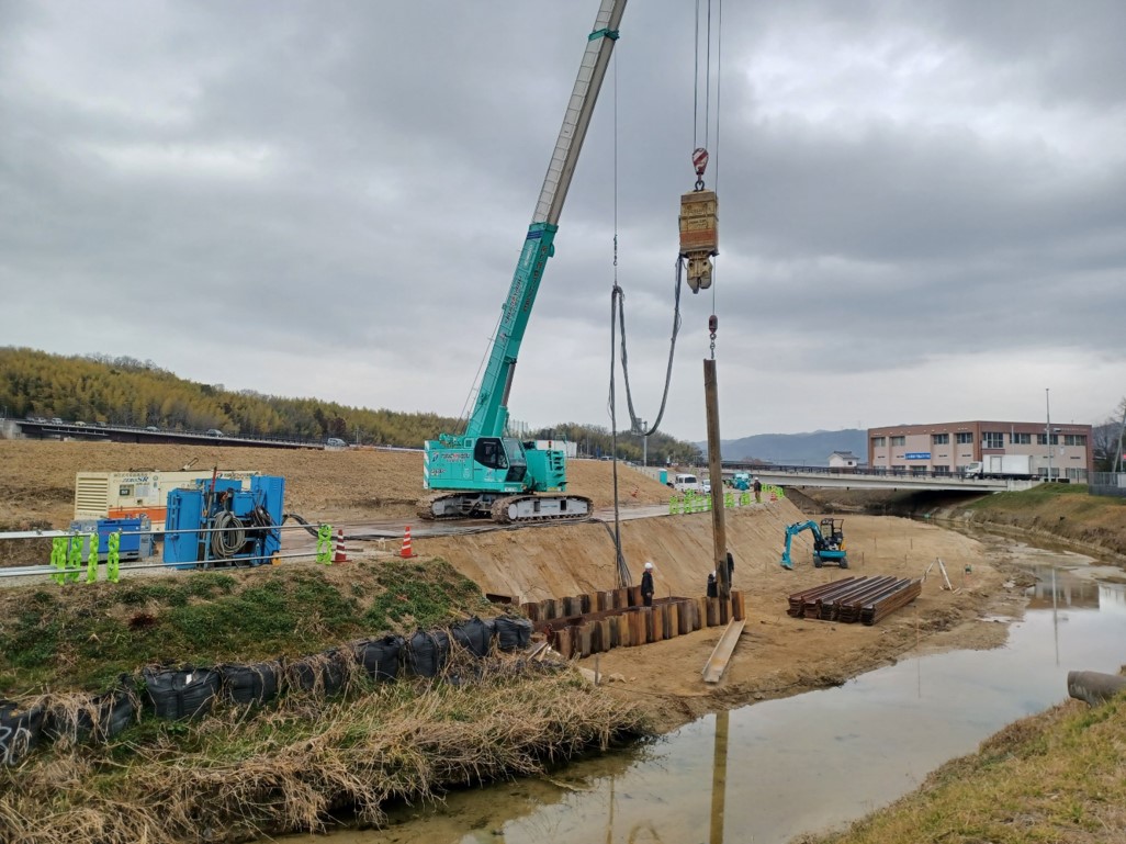 煤谷川大規模特定河川工事