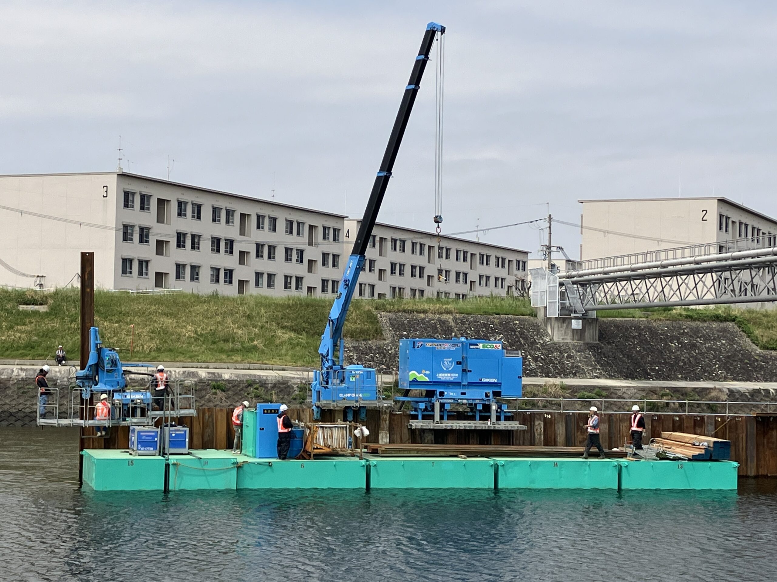 猪名川東園田地区河道掘削他工事