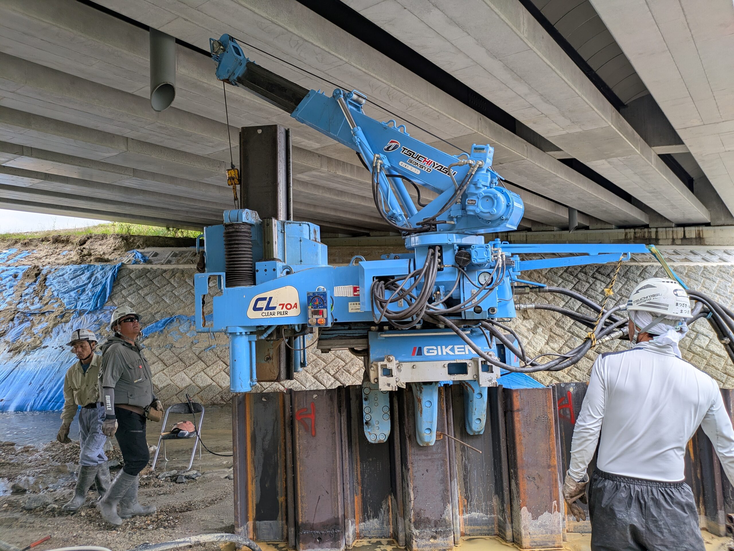  煤谷川大規模特定河川工事（山南７大規模（河川）第１０１８号の１の１）